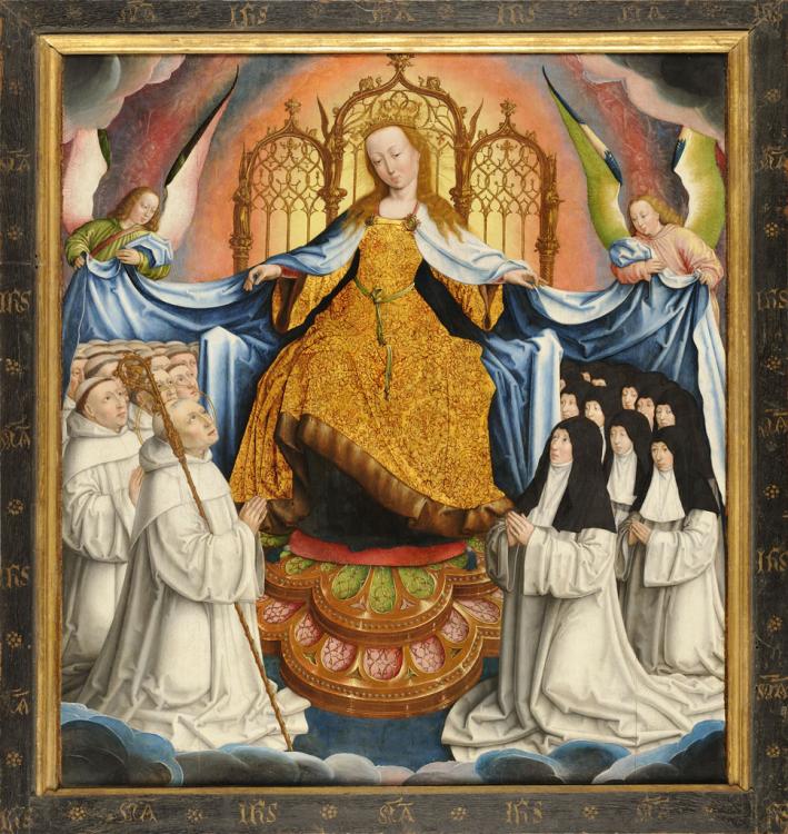 Vierge Protectrice Des Cisterciens - Jean Bellegambe